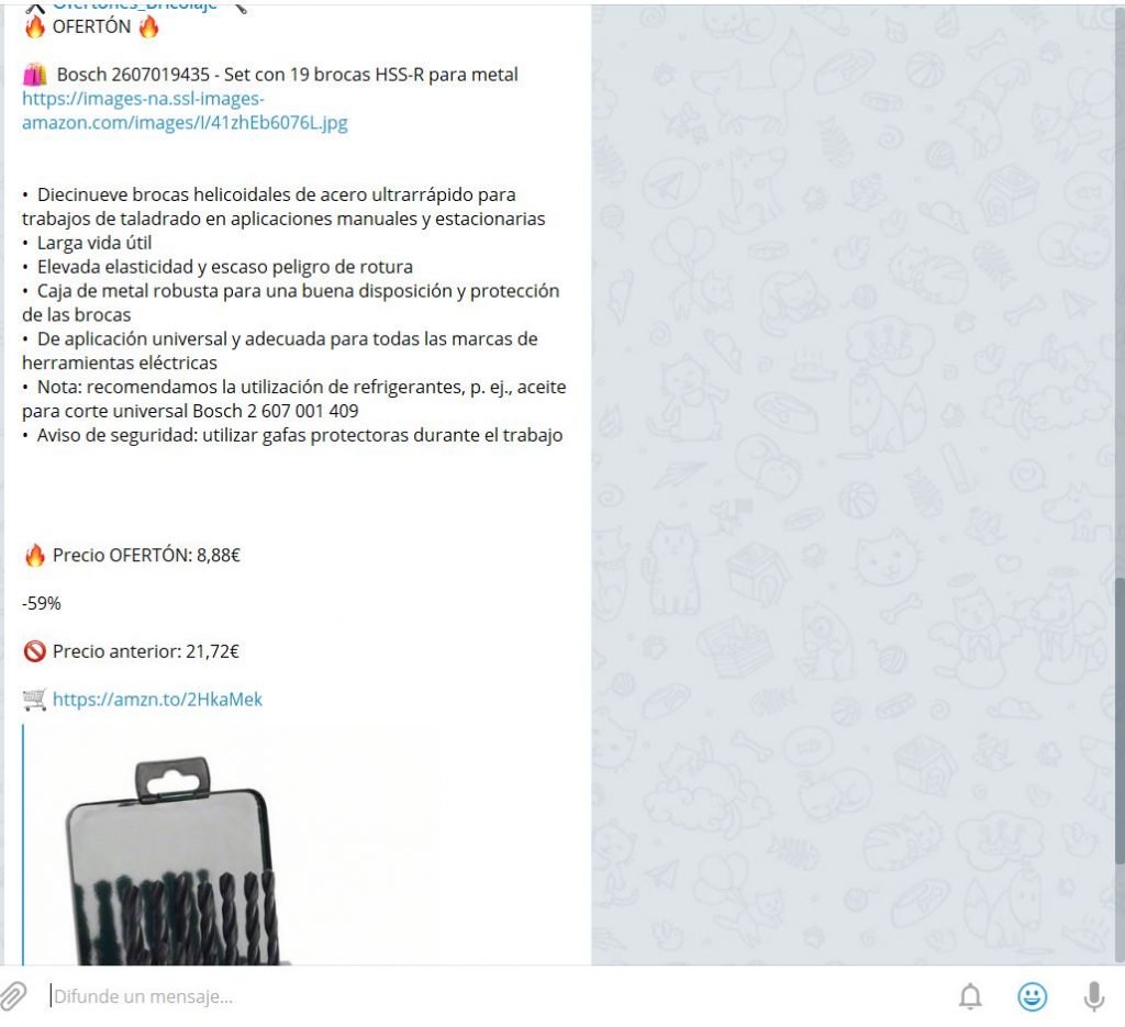 telegram chollos amazon